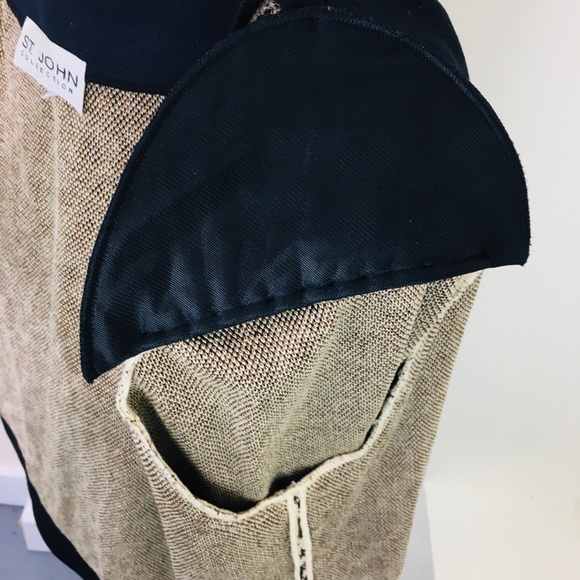 St. John Collection Leopard Zip Blazer - Picture 6 of 6